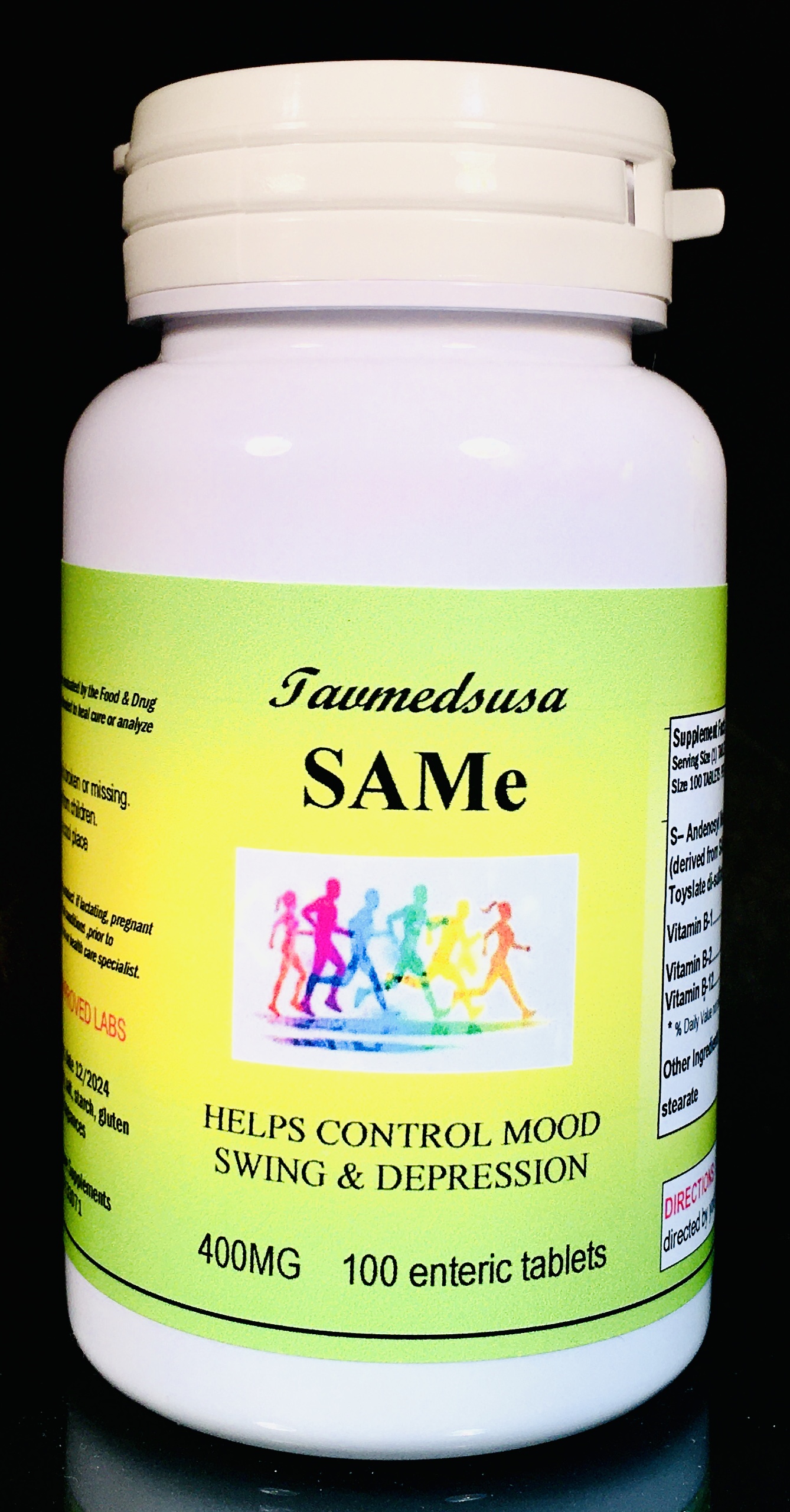 SAM-e 400mg - 100 tablets